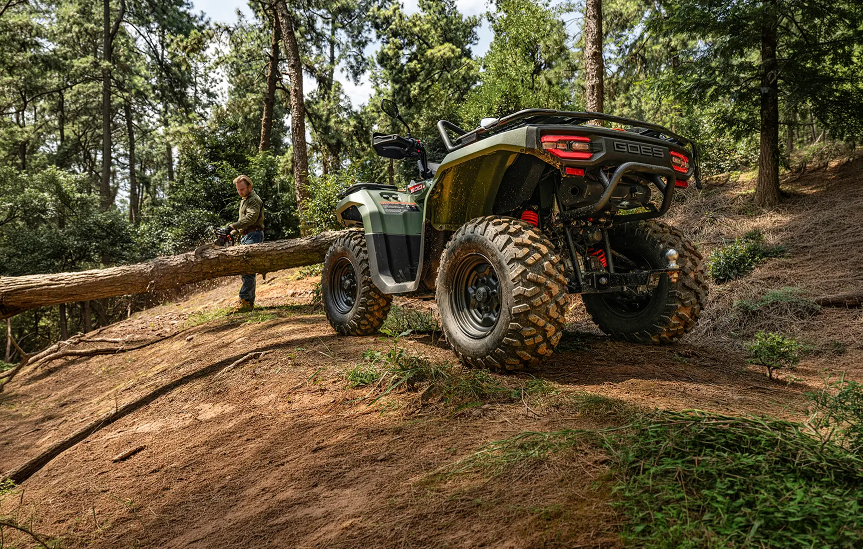 Terrox 500S — Diseñado para remolcar y transportar cargas