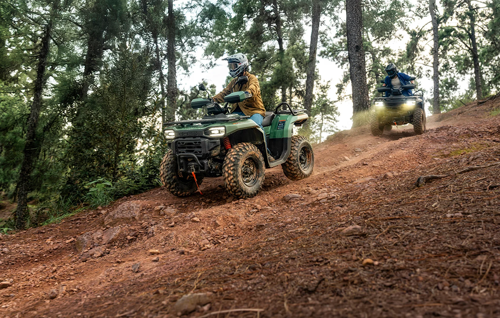 Terrox 500S — Suspensión Avanzada & Estabilidad
